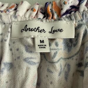 Another Love White and Purple Garment